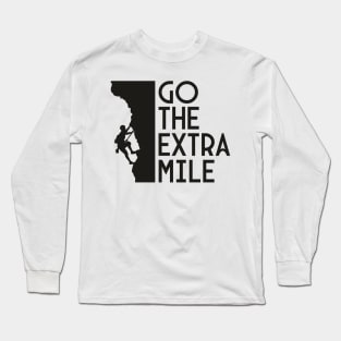 go the extra mile (light) Long Sleeve T-Shirt